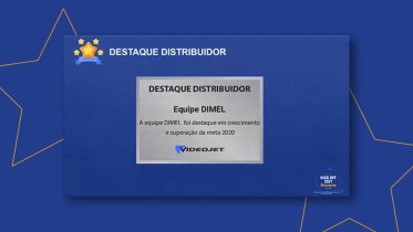 Somos destaque em crescimento e superação de meta com a Videojet