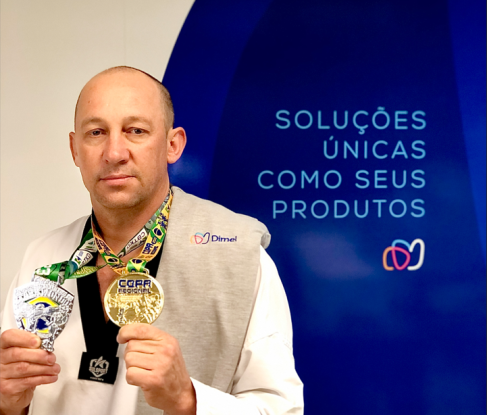 COLABORADOR DA DIMEL É VICE-CAMPEÃO BRASILEIRO DE TAEKWONDO